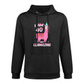 Womens I Am 40 Years Old And Llamazing Llama 40th Birthday Durable Construction Hoodie