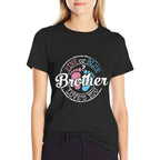 Gender Reveal Brother Gifts Brother To Be Baby Shower  Easy-care T-Shirt