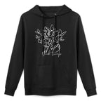 Anti Trump 86 45 Unisex Adults Floral Cartoon, Black, Small Casual Wear Hoodie