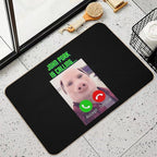 John Pork Is Calling  Versatile Bath Mat