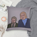 Holiday From Hell Come Fly With Me Judith And Peter Soft Decorative Cover Throw Pillow