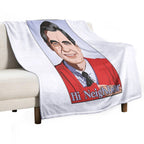 Hello Neighbor (Full Color) Sustainable Throw Blanket