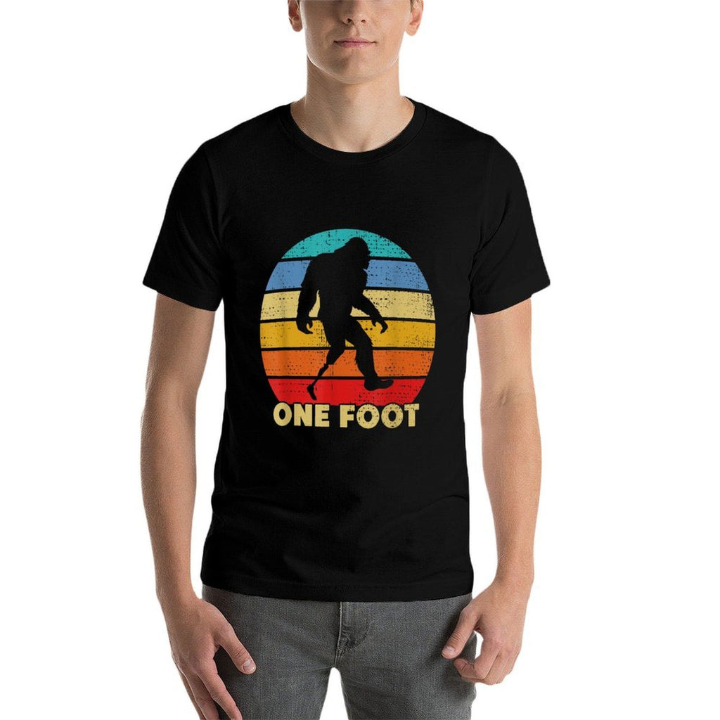 One Foot Bigfoot Prosthetics Amputated Disability  Relaxed-fit T-Shirt