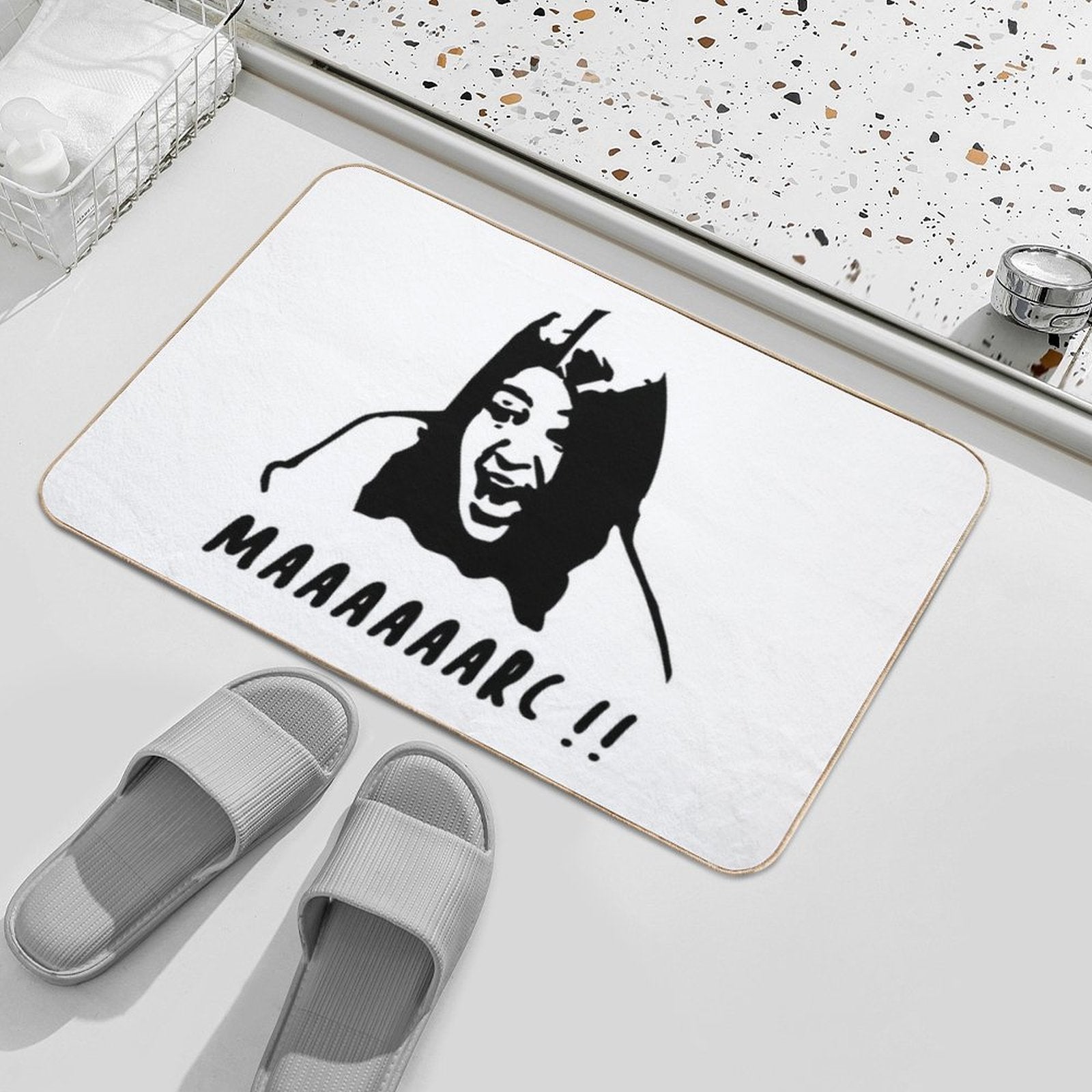 Mark!  Anti-Trip Bath Mat