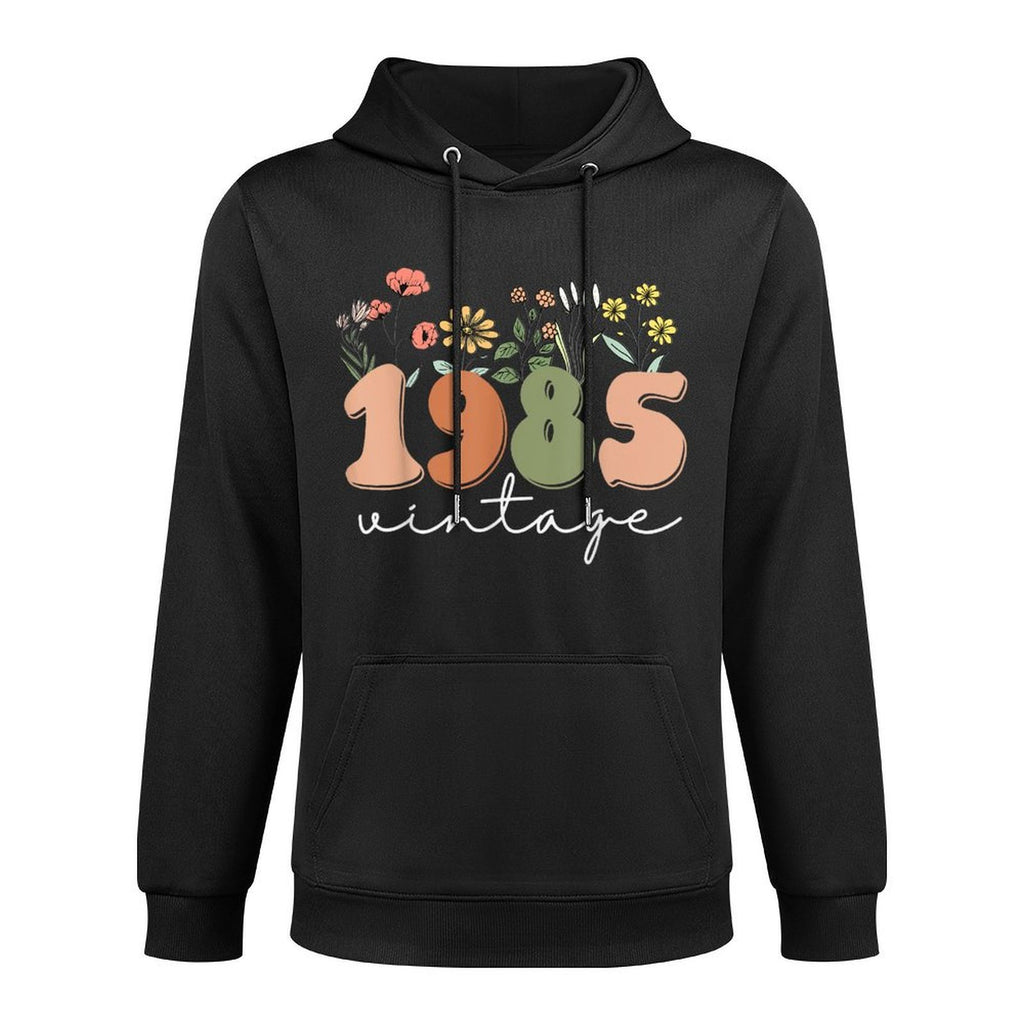 40 Years Old Vintage 1985 40th Birthday Wildflower Women All-Day Comfort Hoodie