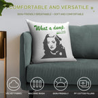 What A Dump! Soft Easy Maintenance Throw Pillow