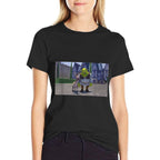 Shrek Iconic Donkey  Shrek Photo Scene Big Chest Poster  Affordable Price T-Shirt