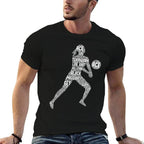 Volleyball Girl Women Youth  Quick-drying T-Shirt