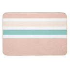 Sunlight in The Beach Stripes  Multi-Purpose Bath Mat