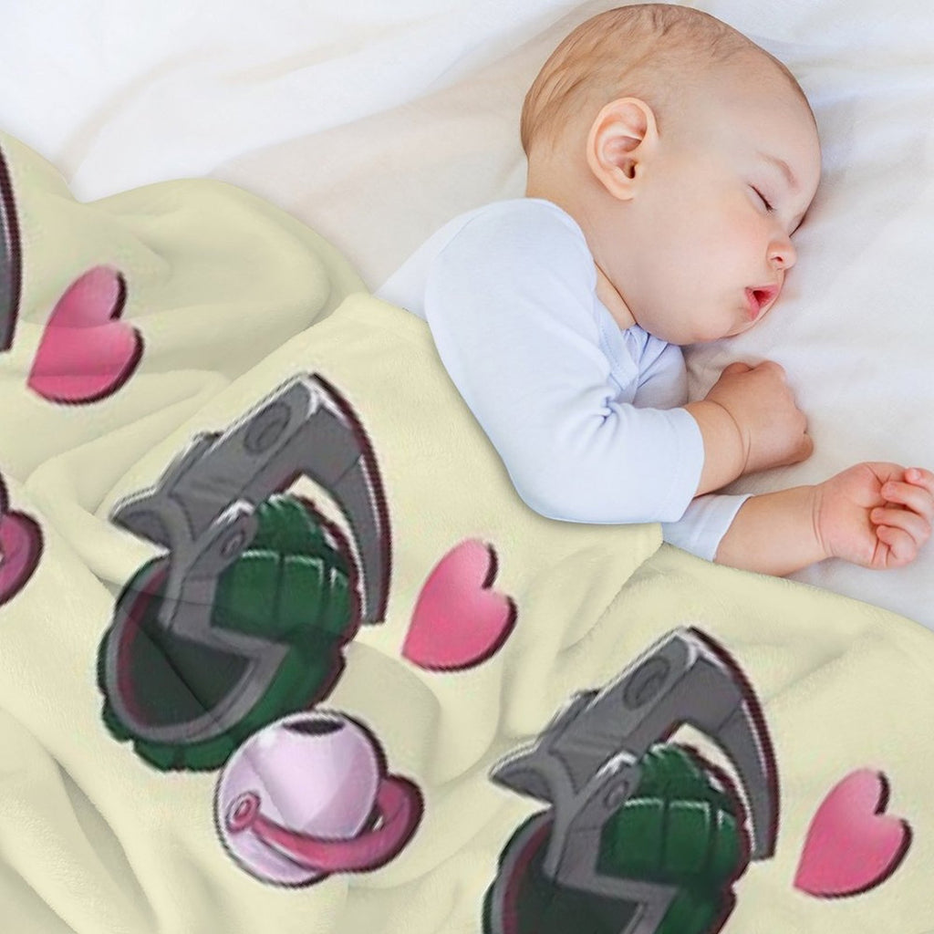 Kacchako Gauntlets Wrinkle-free Throw Blanket