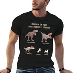 Origin of The Jack Russell Terrier Evolution History Meme  Moisture-wicking T-Shirt