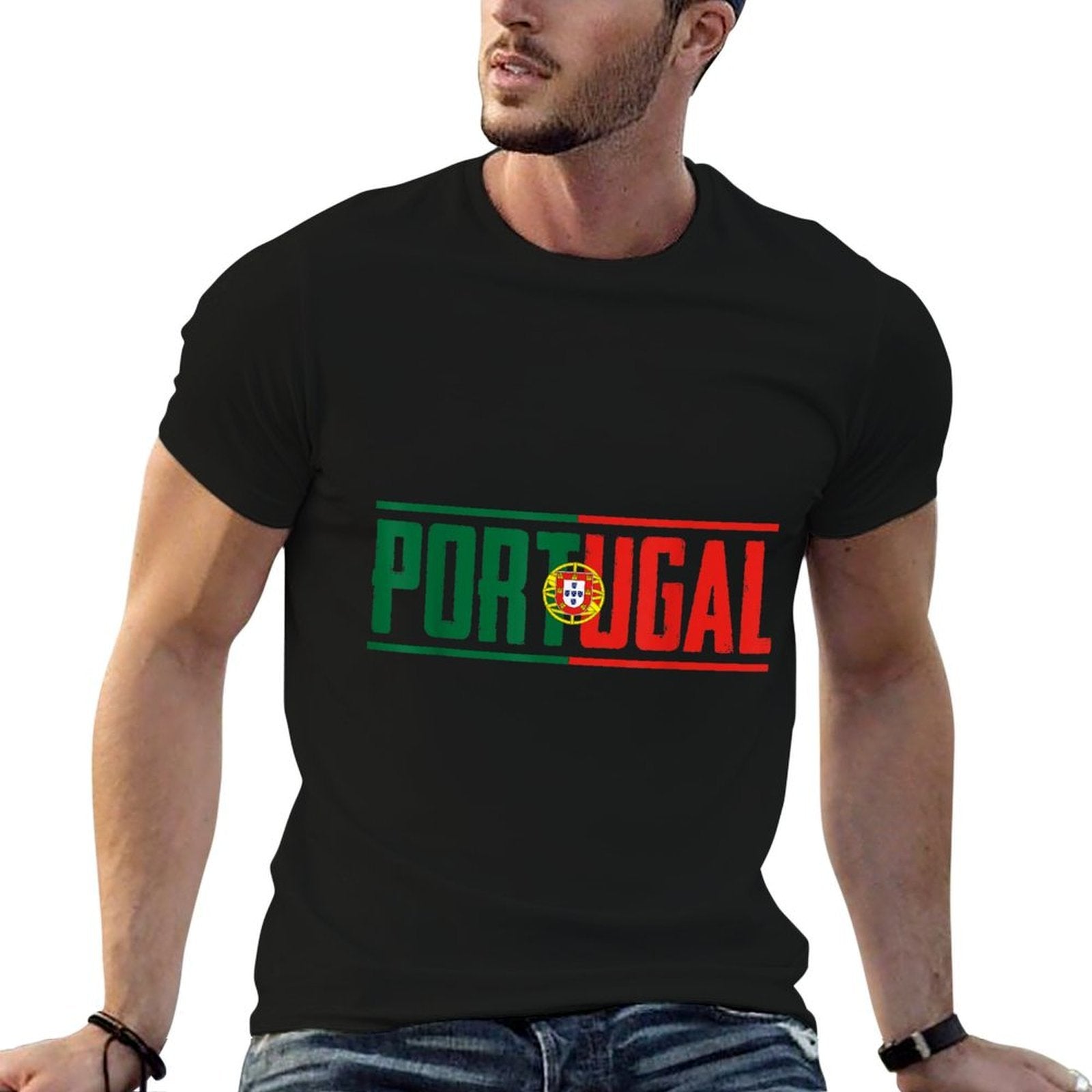 Portugal Gift for Any Portuguese  Slim-fit Cut T-Shirt