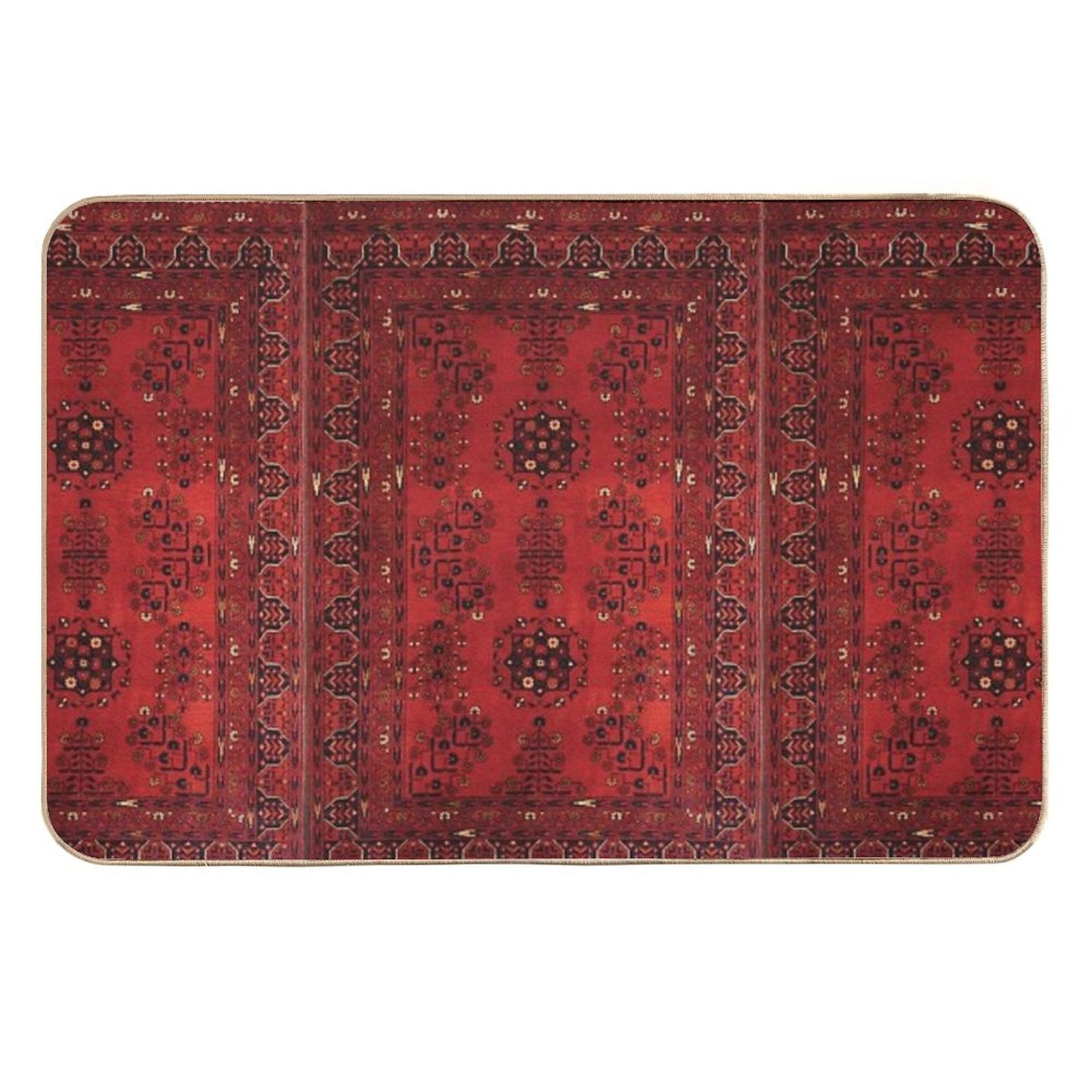 Antique Persian Rug  Repositionable Bath Mat