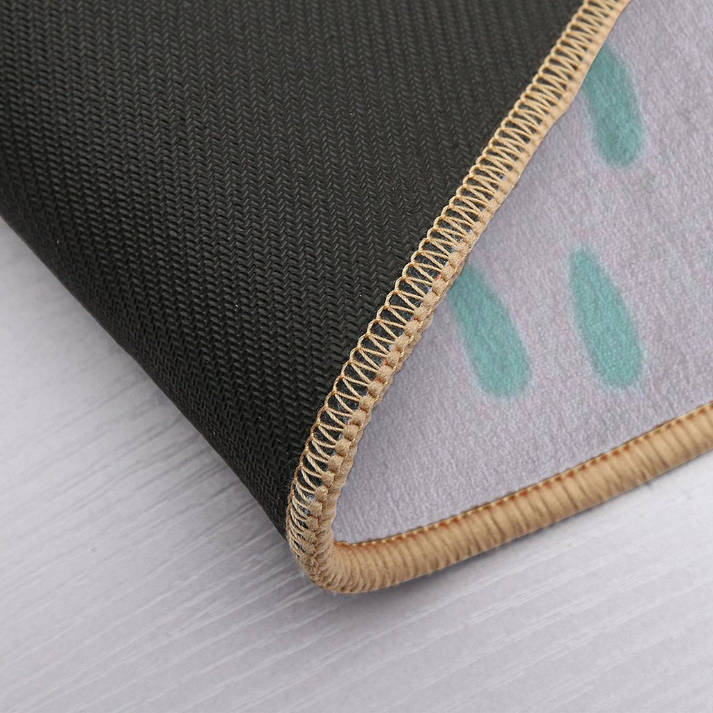 Pastel Soft Shapes  Multi-Purpose Bath Mat