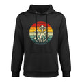 Vintage Retro Mushroom 80s 90s Mushroom Lovers Funny Food All-Day Comfort Hoodie