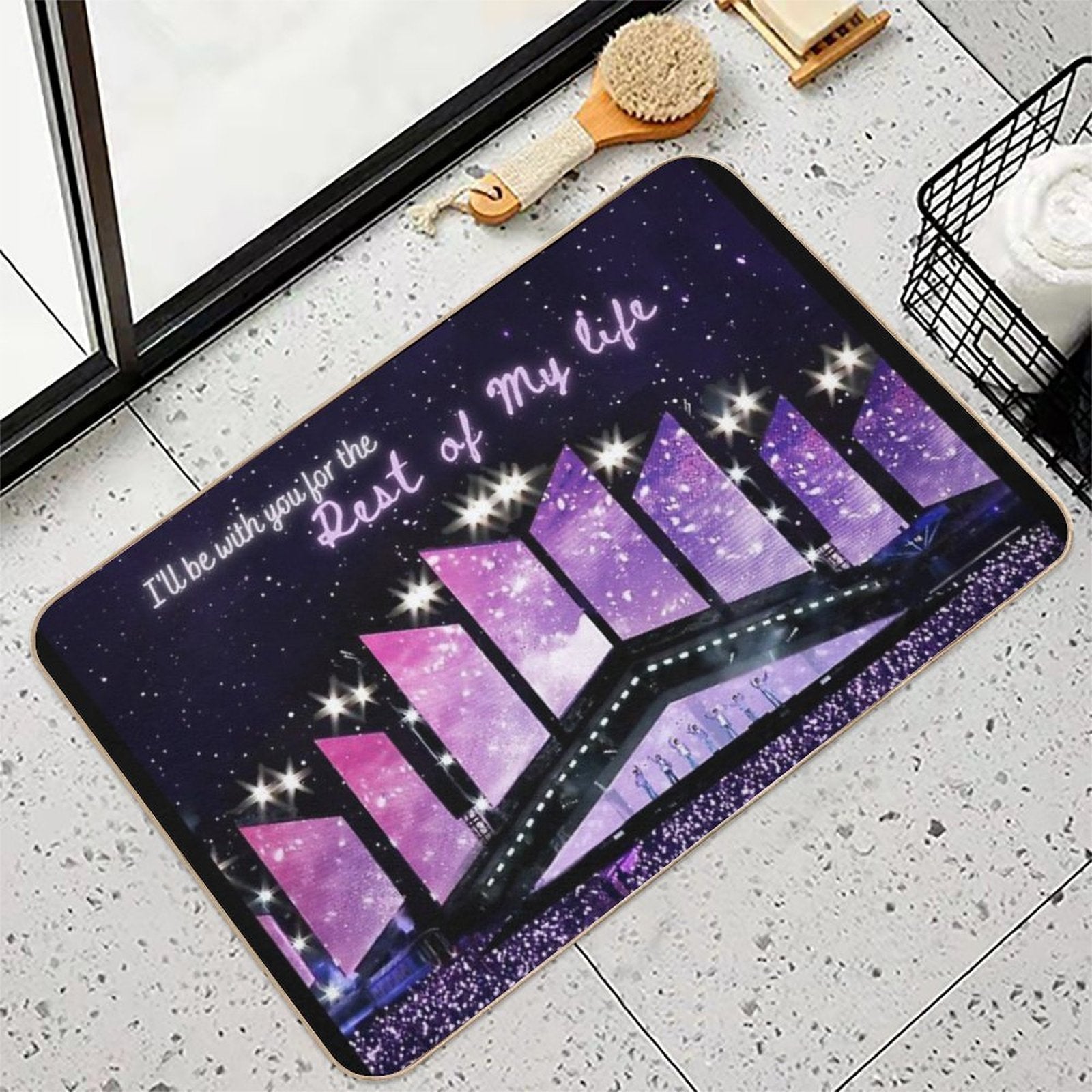 BTS Yet to Come in Busan  Pet-Safe Bath Mat