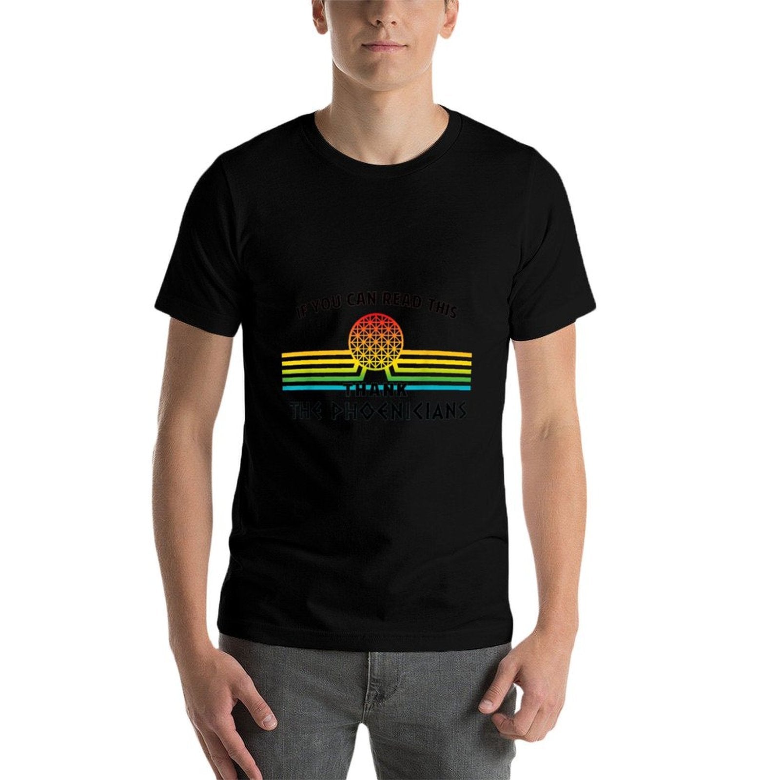 Funny If You Can Read This Thank Phoenicians Reading  Relaxed-fit T-Shirt