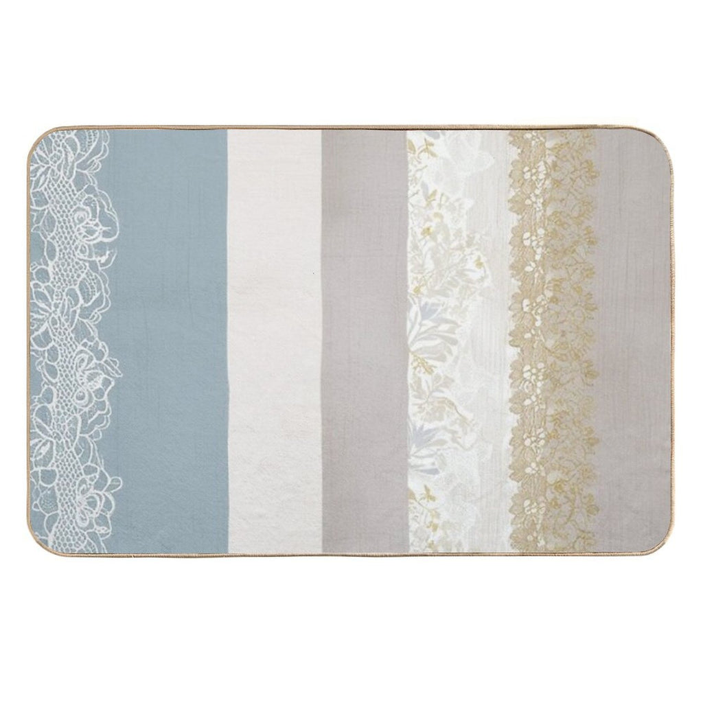 • A Design That Radiates Serenity with Soft Color Tones  Dirt-Trapping Bath Mat
