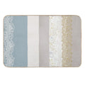 • A Design That Radiates Serenity with Soft Color Tones  Dirt-Trapping Bath Mat