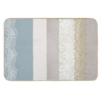 • A Design That Radiates Serenity with Soft Color Tones  Dirt-Trapping Bath Mat