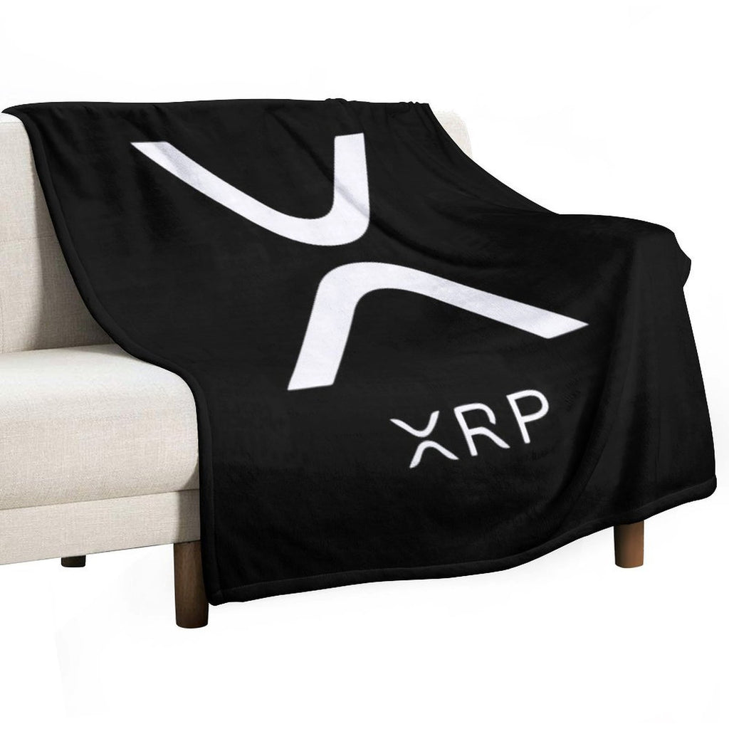 XRP RIPPLE NEW LOGO Machine-washable Throw Blanket