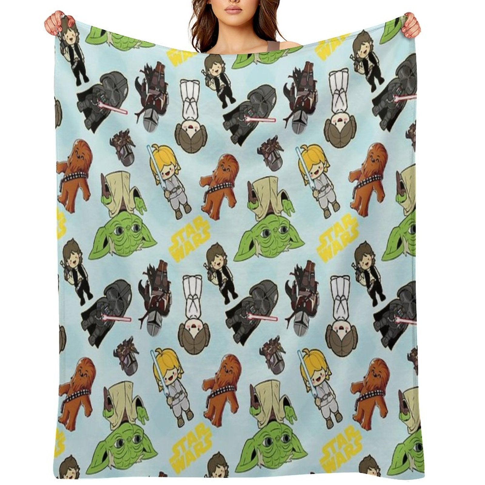 Stars at War, May The Force Be with You Multi-functional Throw Blanket