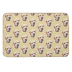 Yellow Labrador  Non-Slip Bath Mat