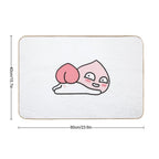 Kakao Friends Apeach Heart  Versatile Bath Mat
