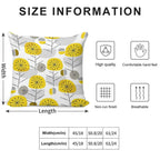 Yellow Nature Soft Gift Ready Throw Pillow