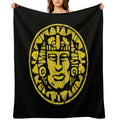 Olmec Anti-pilling Throw Blanket