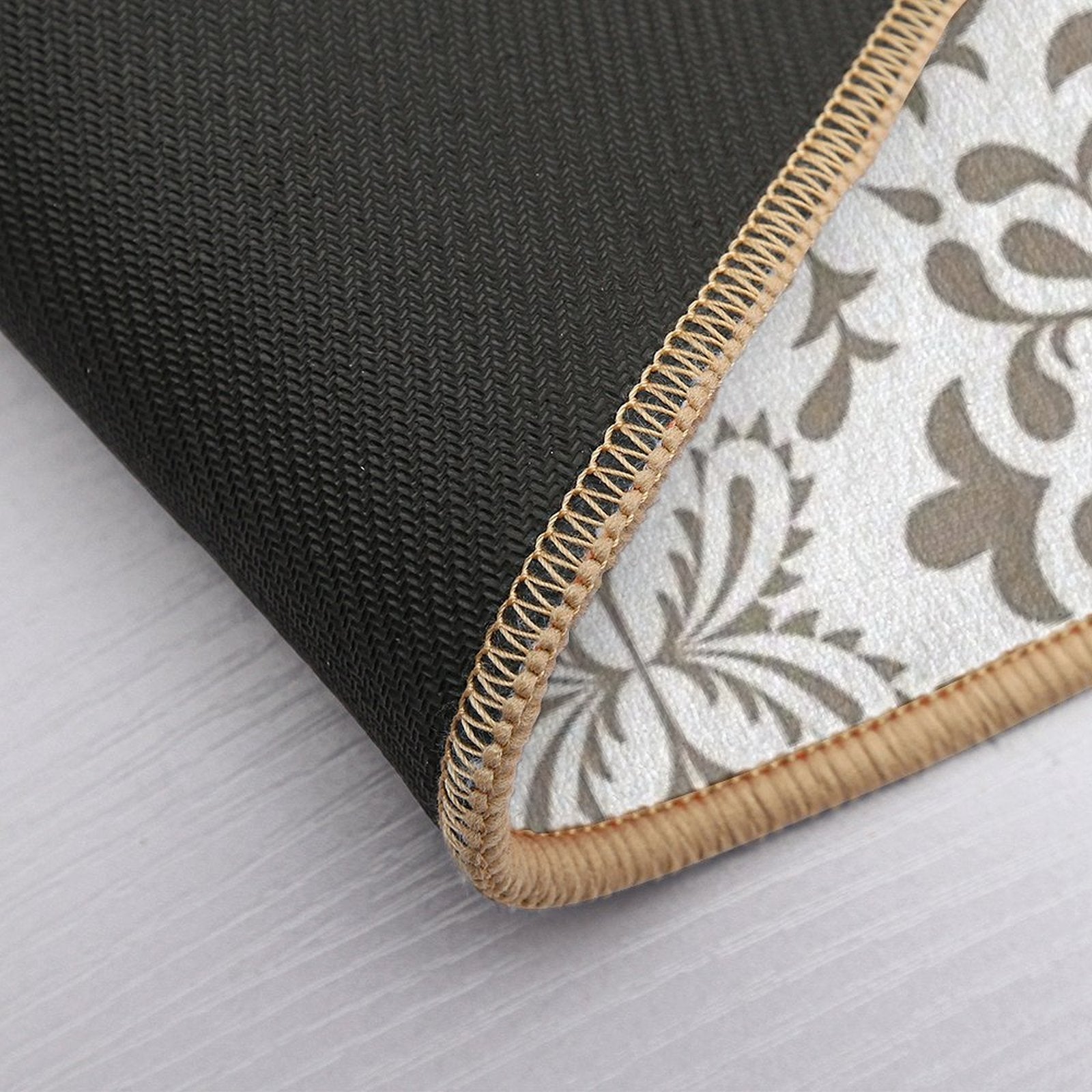 Vintage Marrakesh Mosaic, Moroccan Tiles  Odorless Bath Mat