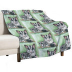 Sugar Glider Wrinkle-free Throw Blanket