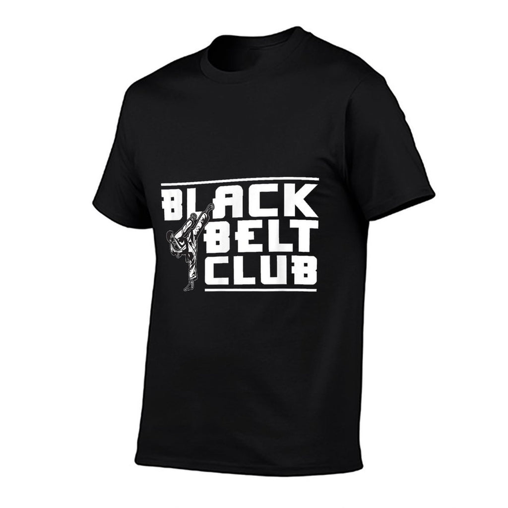 Black Belt Club - Karate Black Belt  Oversized Silhouette T-Shirt