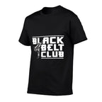 Black Belt Club - Karate Black Belt  Oversized Silhouette T-Shirt
