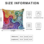 Gaudi Barselona Mosaic Soft Multiple Sizes Throw Pillow