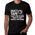 Funny Duct Tape Gift For Men Women Duct Tape Lover Handyman  Relaxed-fit T-Shirt