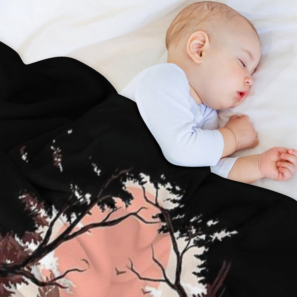 The Wild Hunt Easy Care Throw Blanket