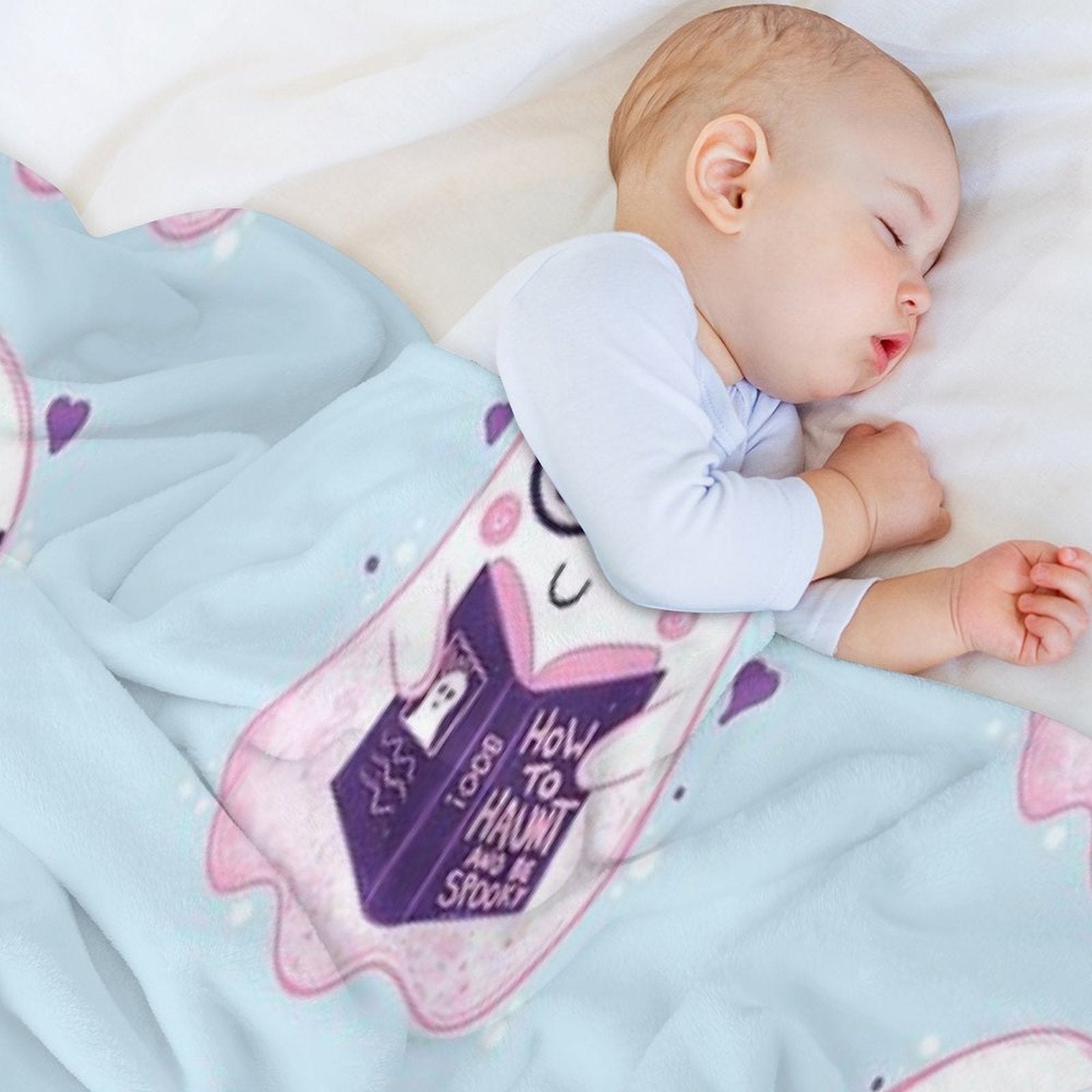 How to Haunt Ghost Wrinkle-free Throw Blanket