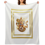 Pure Vanilla Cookie Multi-functional Throw Blanket