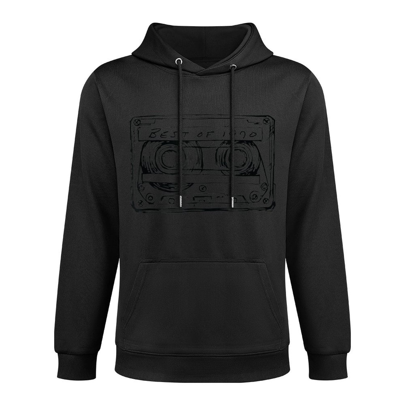 50th Birthdays - Best of 1970 Cassette Tape Nostalgia Unisex Design Hoodie