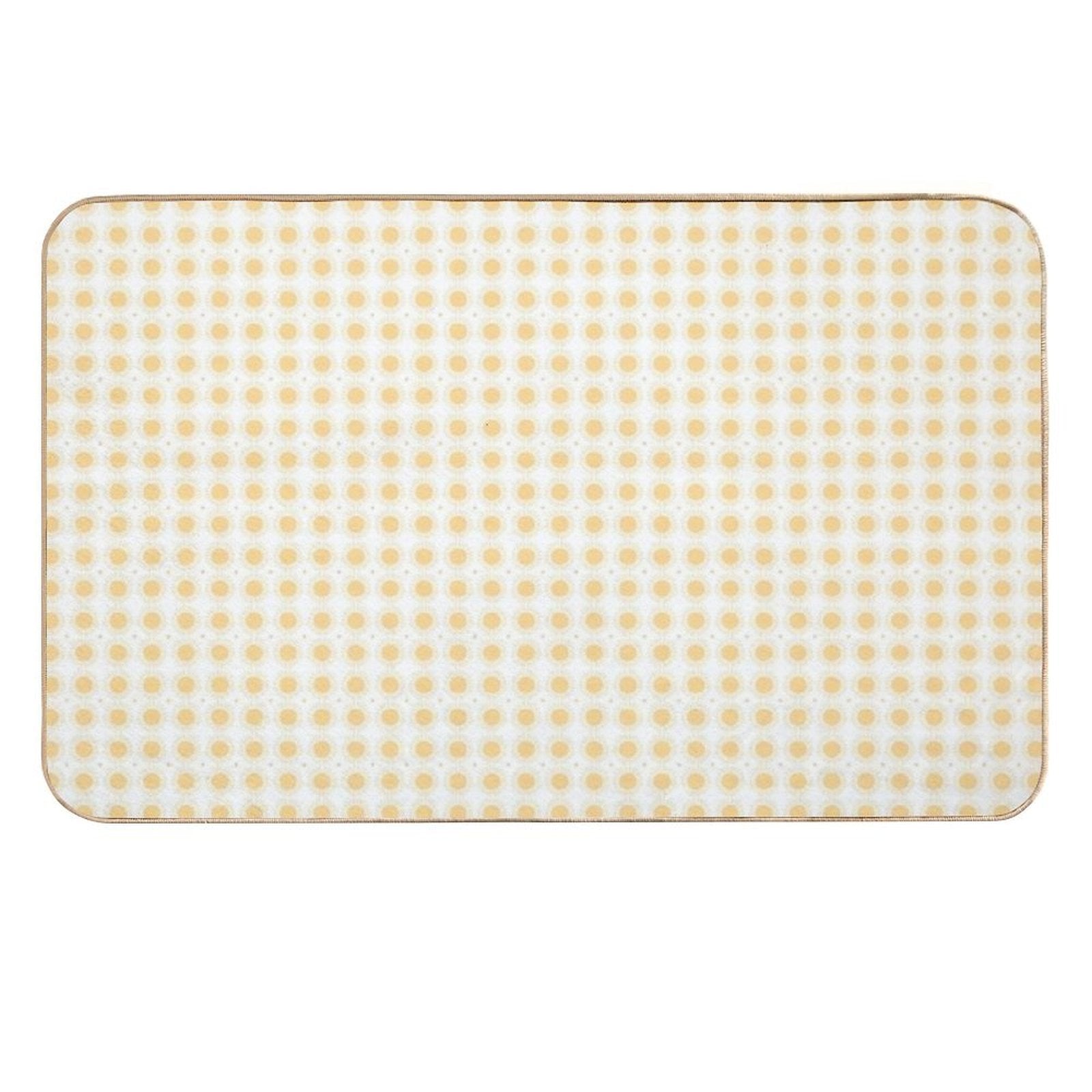 Sun Pattern  Fade-Resistant Bath Mat