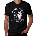 Hawk Tush Spit On That Thang, Funny Hawk Tuah Llama Meme  Trendy Pattern T-Shirt