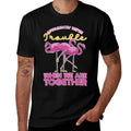 Apparently Were Trouble When We Are Together Funny Flamingo  Classic T-Shirt