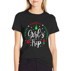 Christmas Girls Trip Making Memories Together Sisters Trip Premium Tri-Blend  Fade-proof Color T-Shirt