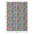 Haring Pop Art Shrink-resistant Throw Blanket