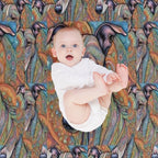 Paisley Hounds Versatility Throw Blanket