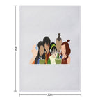 Team Avatar Friends Premium Throw Blanket
