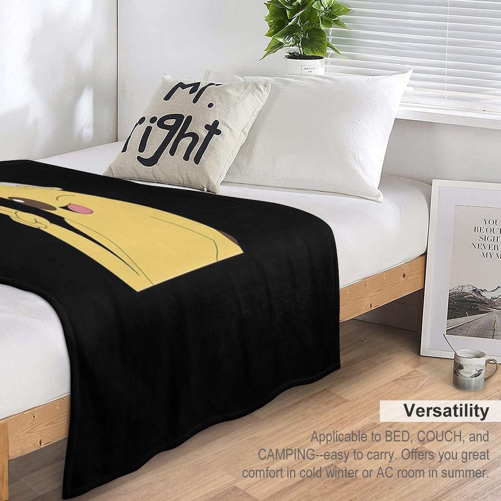 Peely Easy Care Throw Blanket