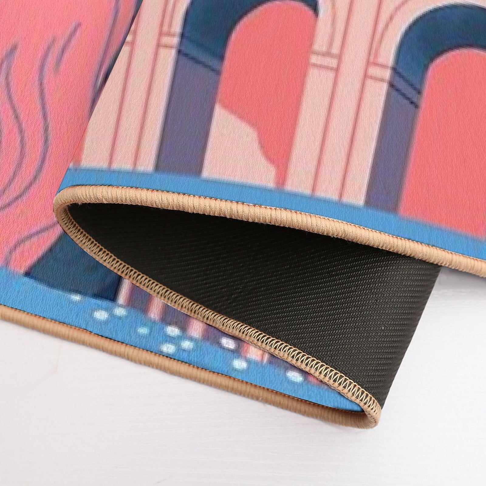 May Colosseum  Slip-Resistant Bath Mat