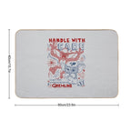 Gremllins Handle  Eco-Friendly Bath Mat